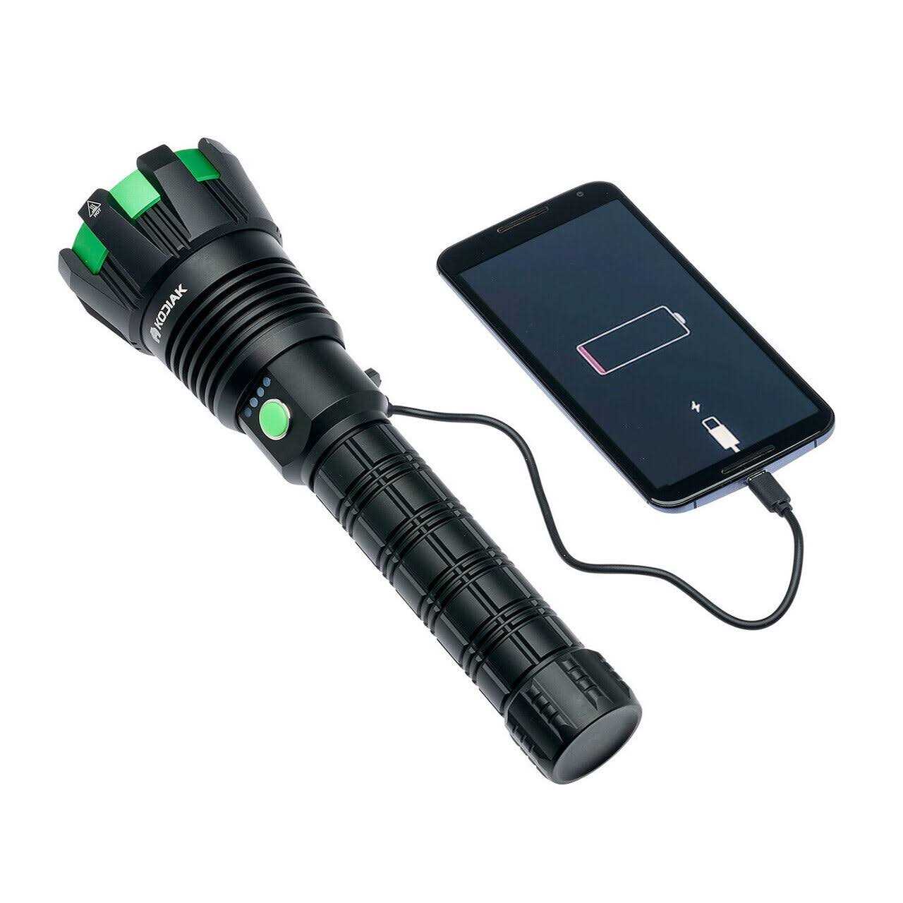 Kodiak Kolossus 15000 Lumen Rechargeable Flashlight - Image 2