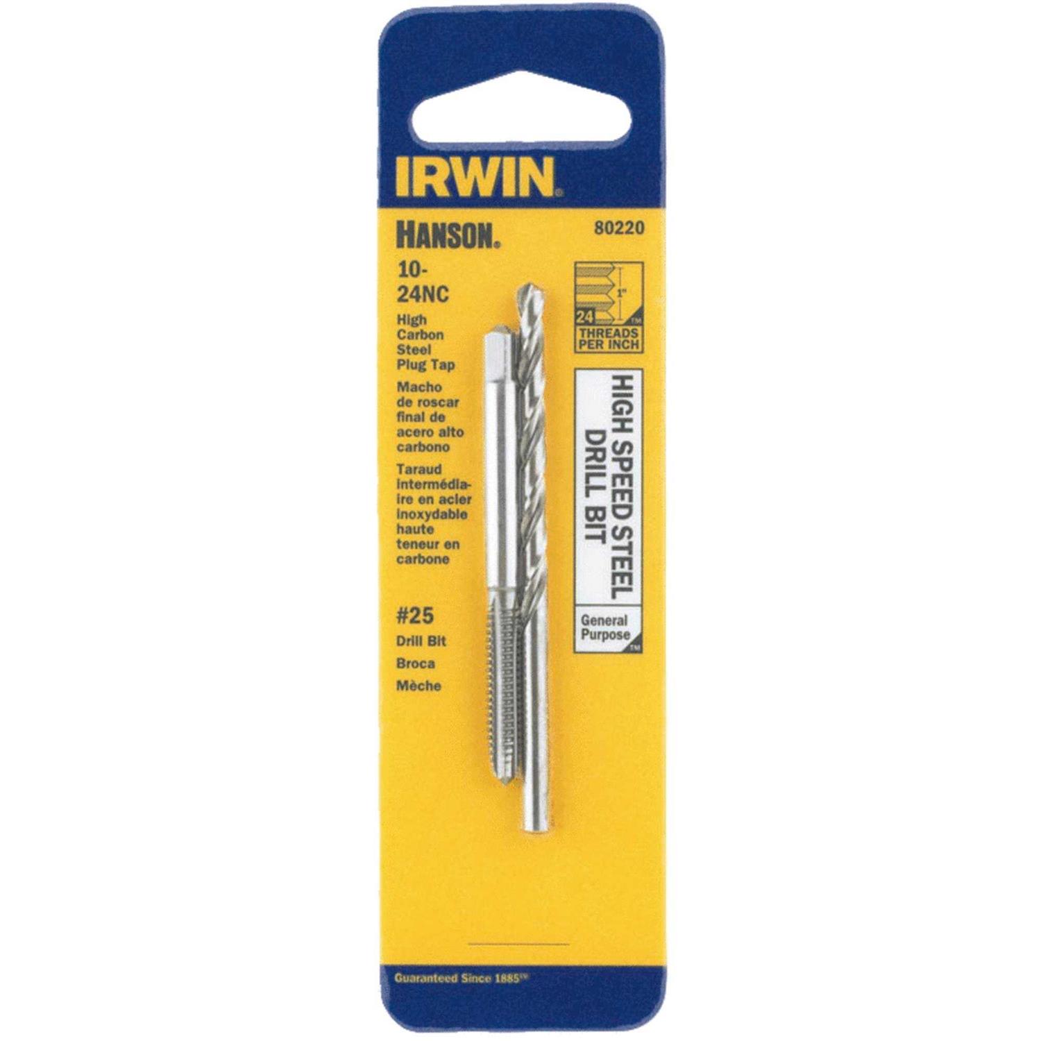 Irwin 80260 Tap and Drill Bit Set