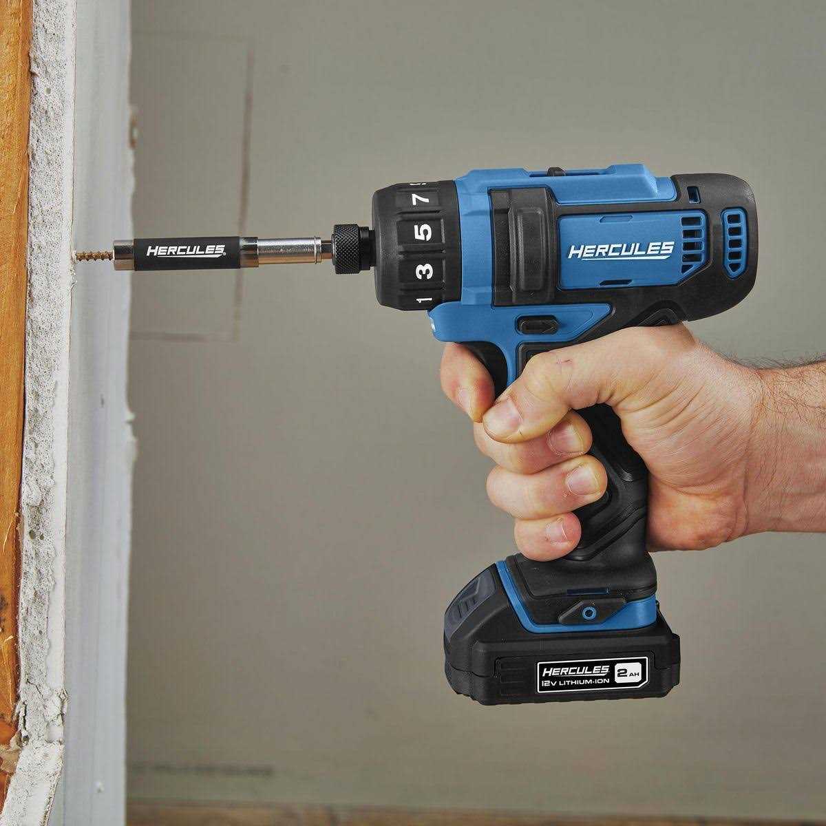 Hercules 12V Cordless 1/4 in. Hex Compact Screwdriver - Image 4