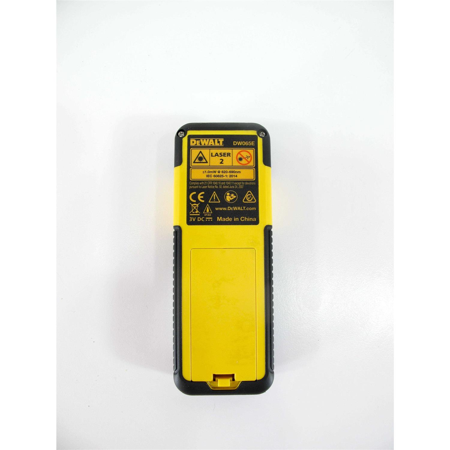 Dewalt DW065E 65 ft Laser Distance Measurer - Image 4