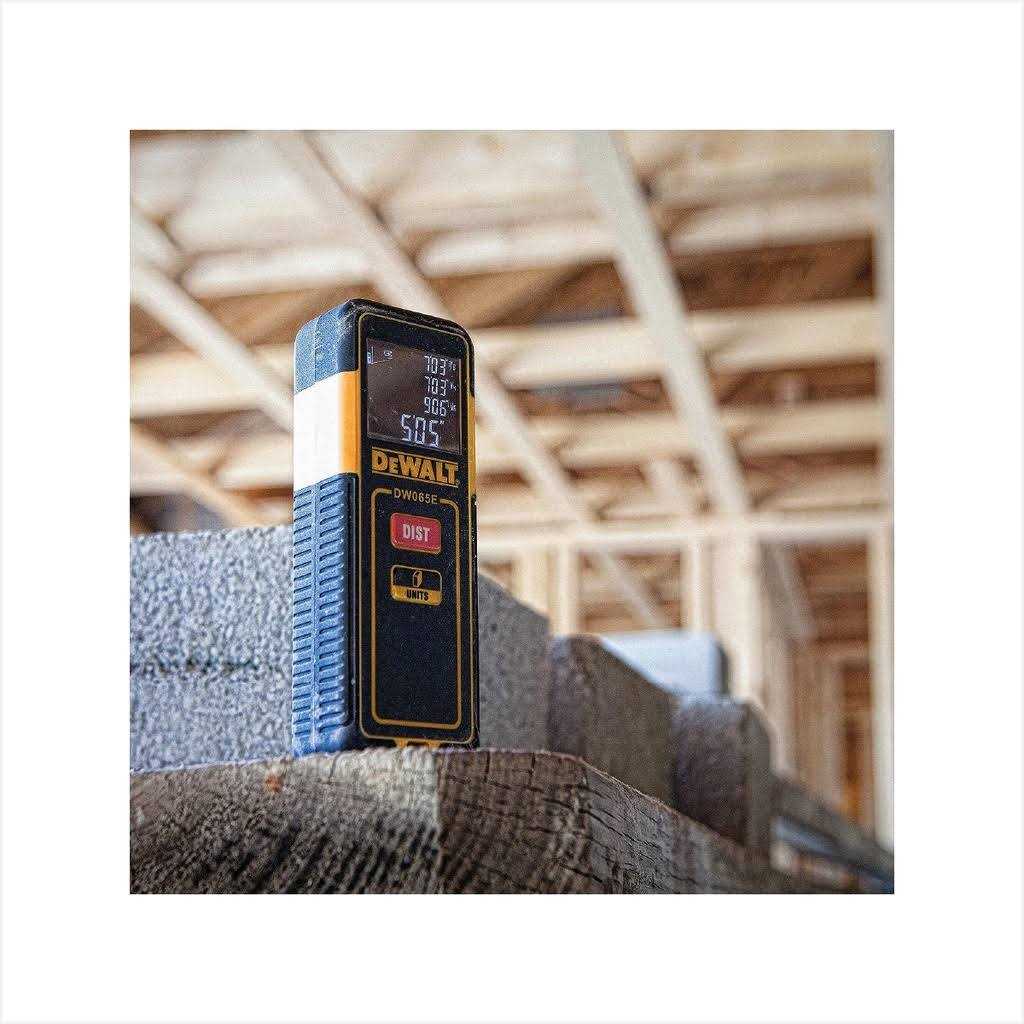 Dewalt DW065E 65 ft Laser Distance Measurer - Image 5