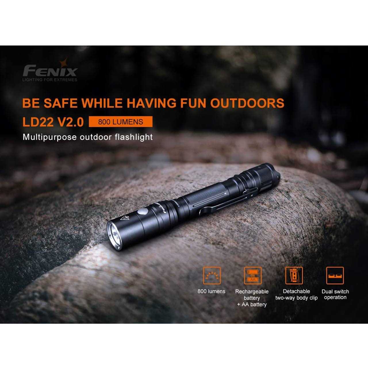 Fenix LD22 V2.0 Flashlight - Image 3