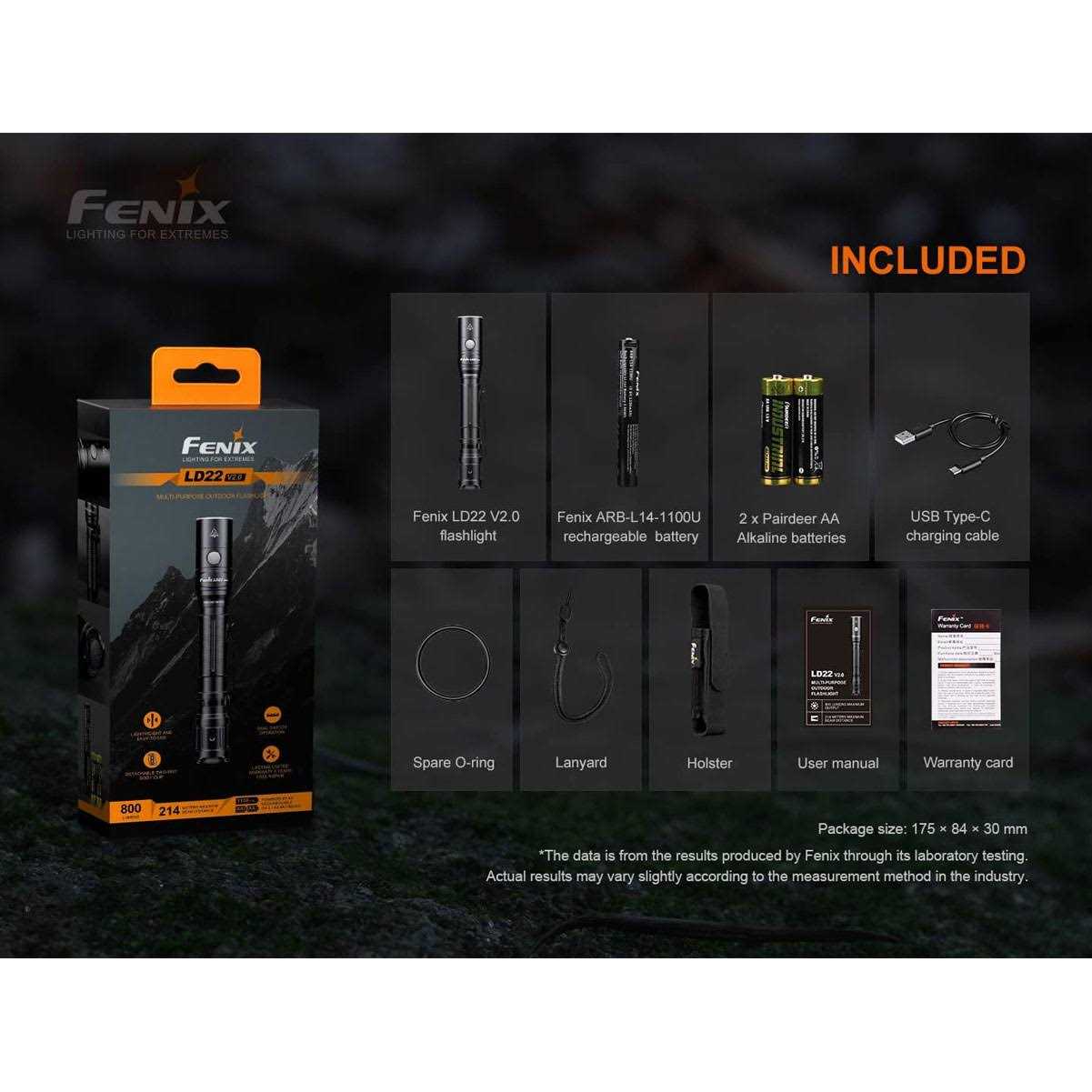 Fenix LD22 V2.0 Flashlight - Image 5