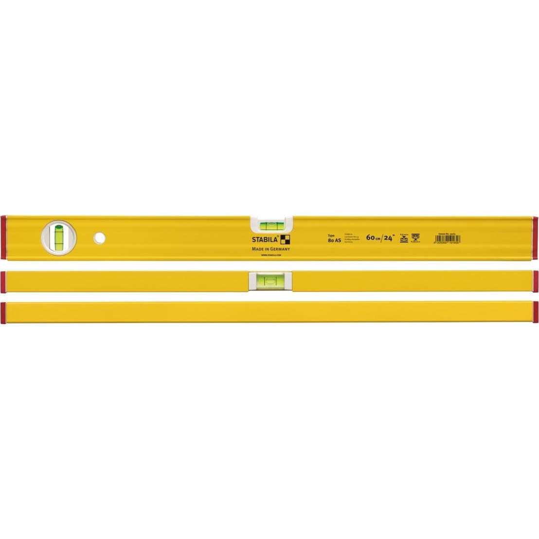 Stabila 80 AS Spirit Level 2 Vial 19162 30cm - Image 5