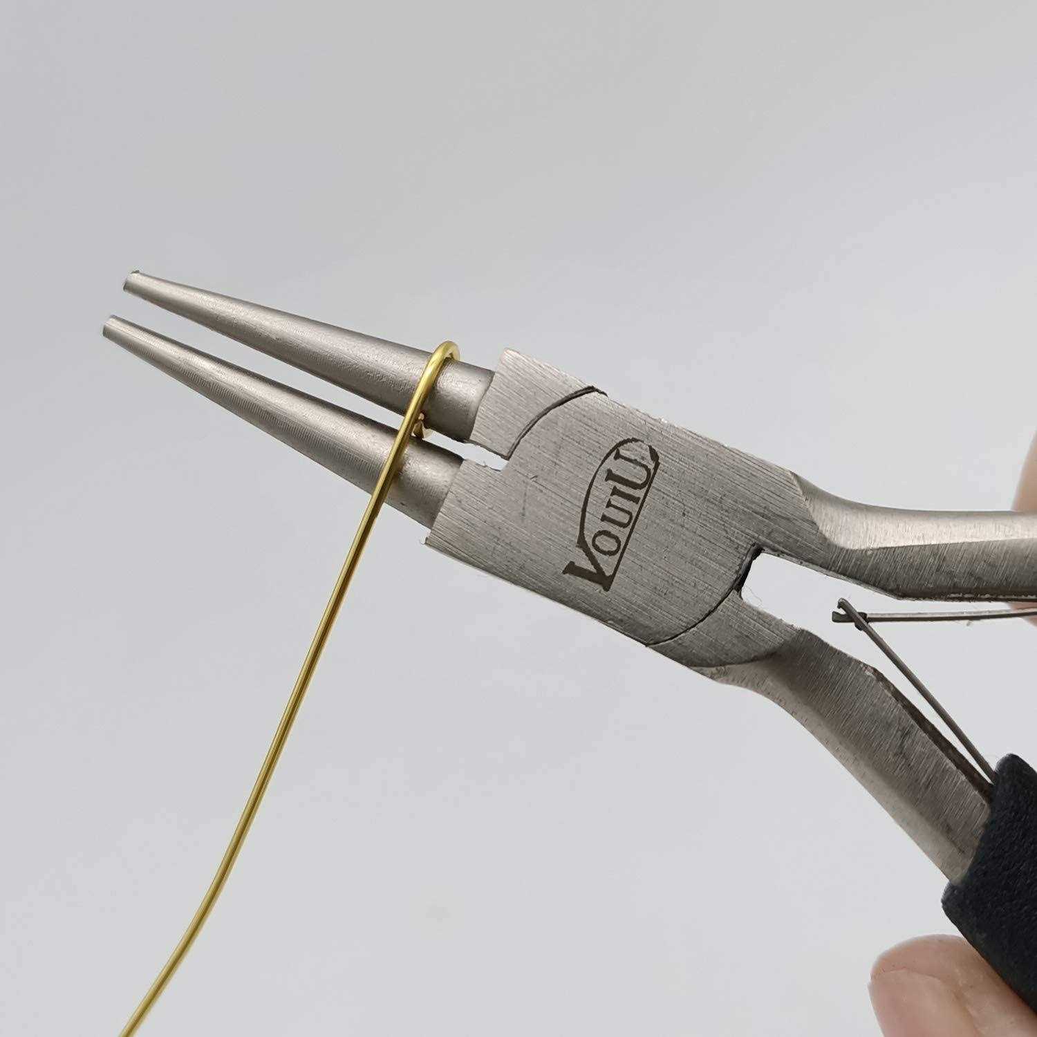 vouiu Round Nose Pliers Jewelry Making Tools - Image 4
