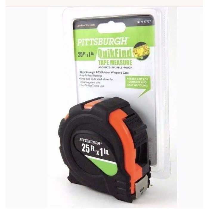 Pittsburgh 25 ft x 1 in Tape Measure - Image 4