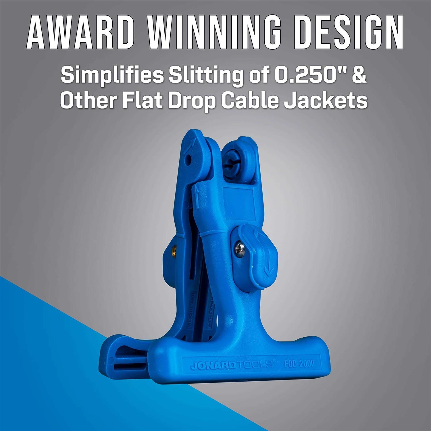 Jonard Tools FOD-2000 Fiber Optic Drop Cable Slitter - Image 4