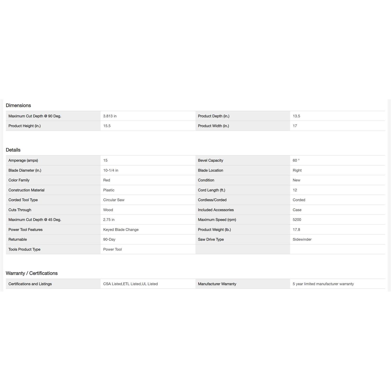 Milwaukee Circular Saw 6470-21 - Image 3