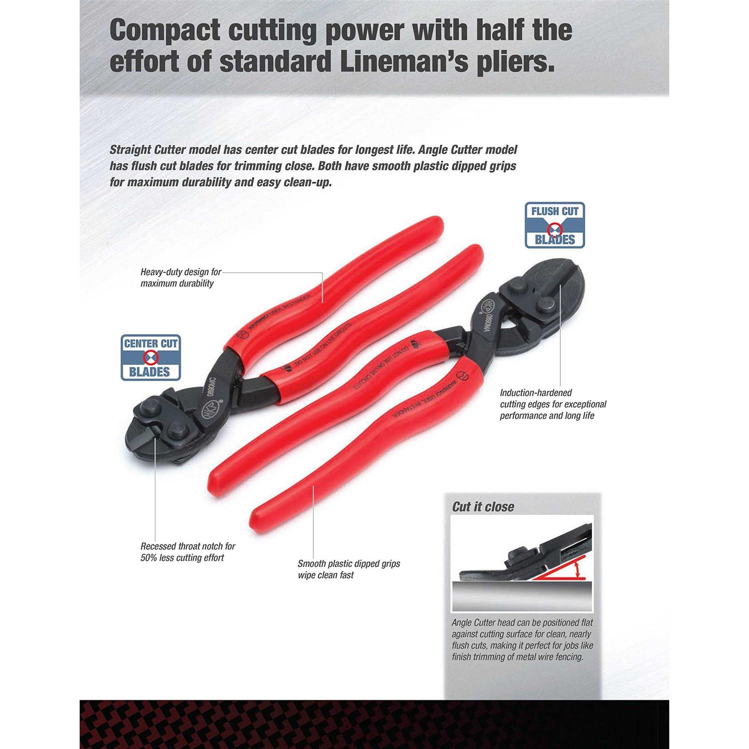 H.K. Porter Compact Bolt Cutter 0890MC - Image 3