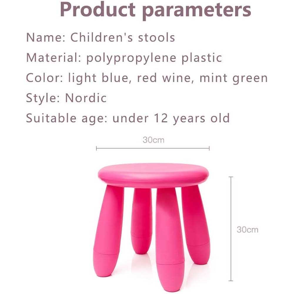 Soerreo Kids Step Stool, Kindergarten Study Stools, Lightweight Footstools are Sturdy and Durable - Image 5