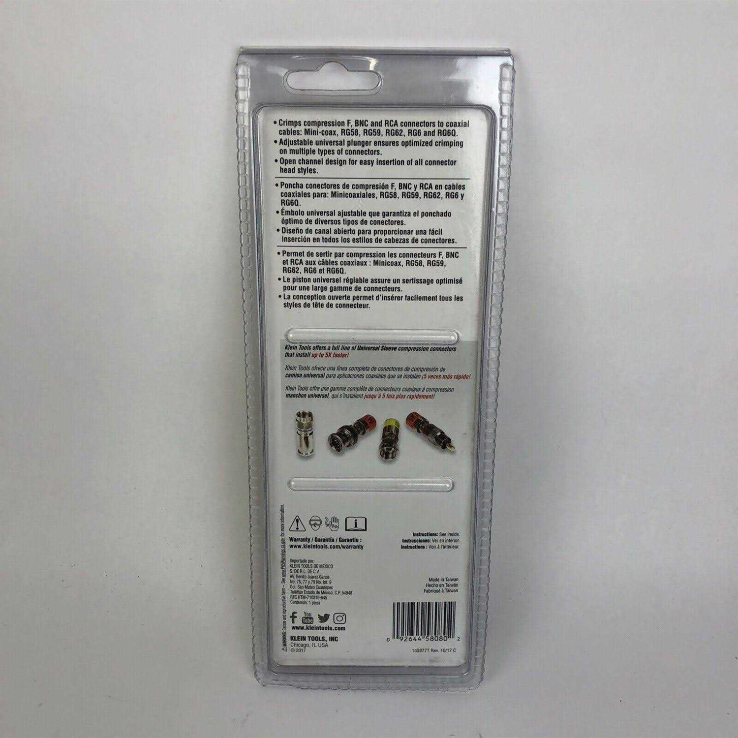 Klein Tools VDV211-048 Compression Crimper - Image 4