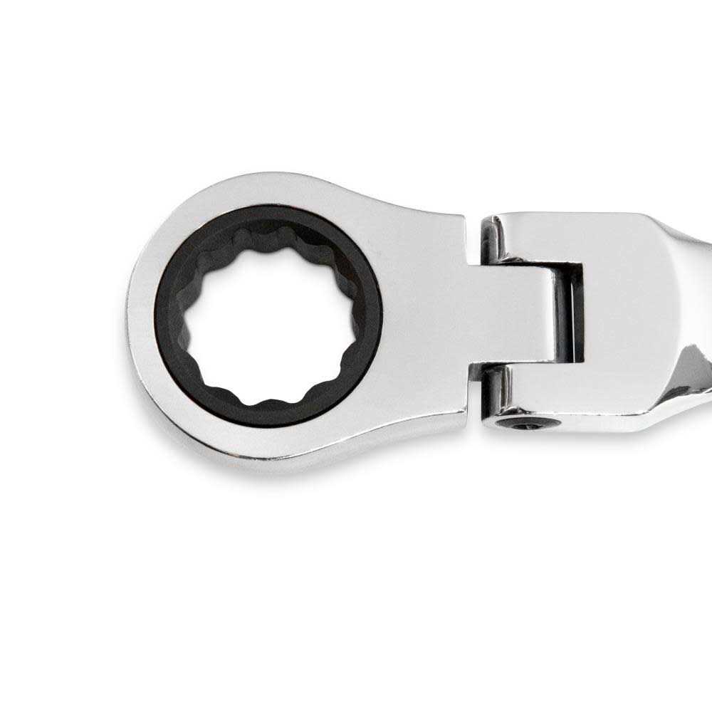 GearWrench 10-Piece Metric Stubby Flex Ratcheting Wrench Set 9550 - Image 4