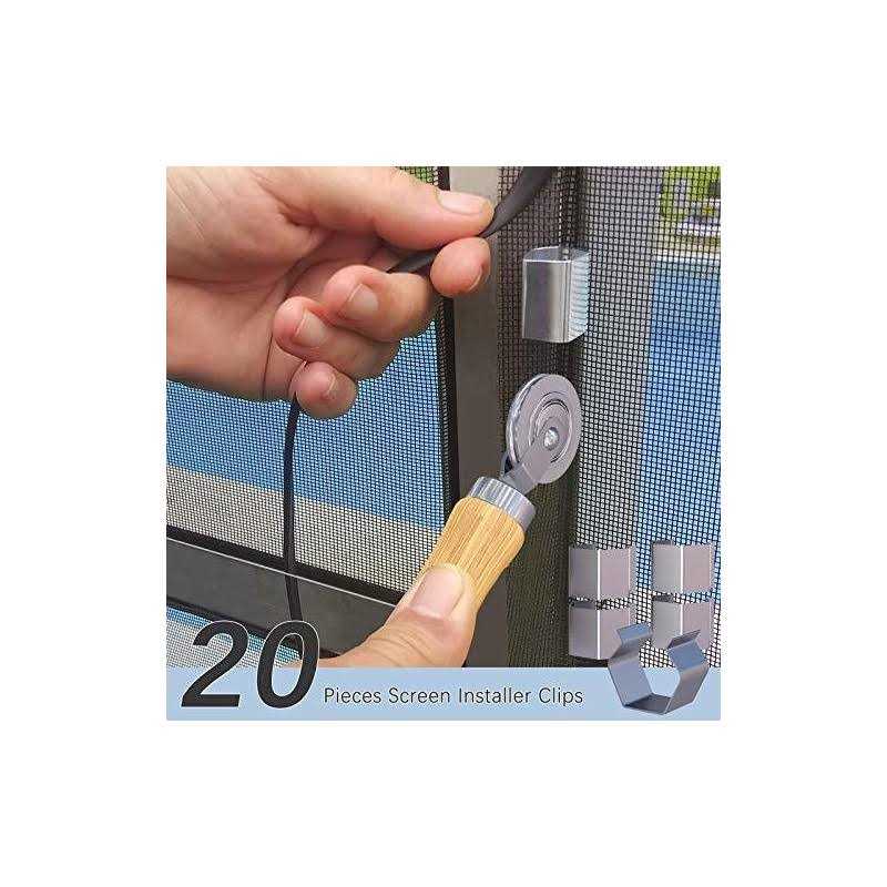 King&Charles Screen Repair Kit 4 in 1 Screen Roller Tools - Image 3