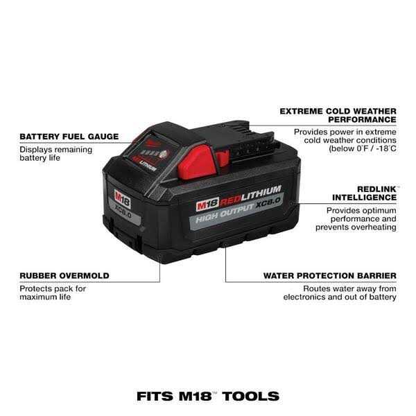 Milwaukee M18 FUEL 18V Lithium-Ion Brushless Cordless Deep Cut Band Saw w Battery - Image 3