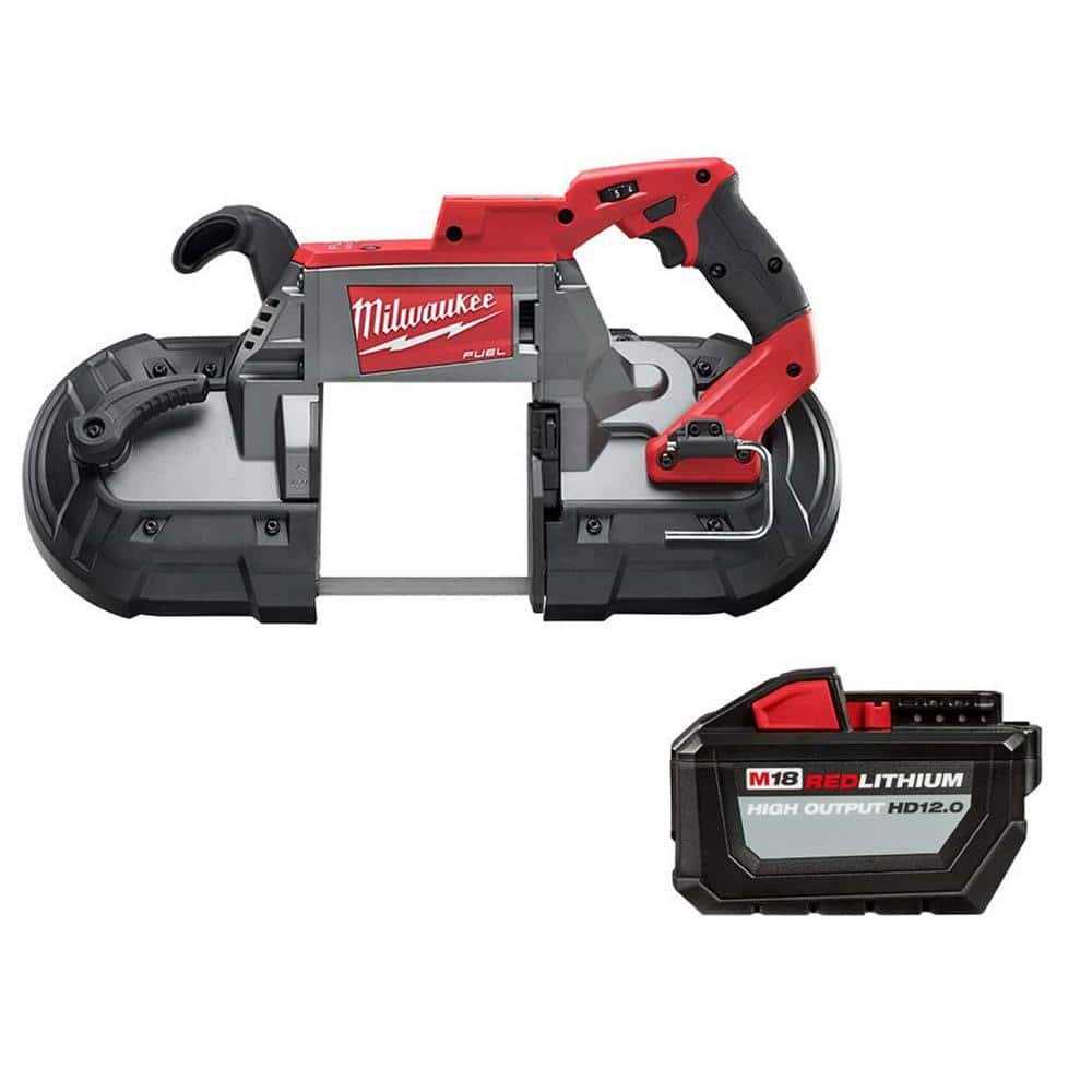 Milwaukee M18 FUEL 18V Lithium-Ion Brushless Cordless Deep Cut Band Saw w Battery