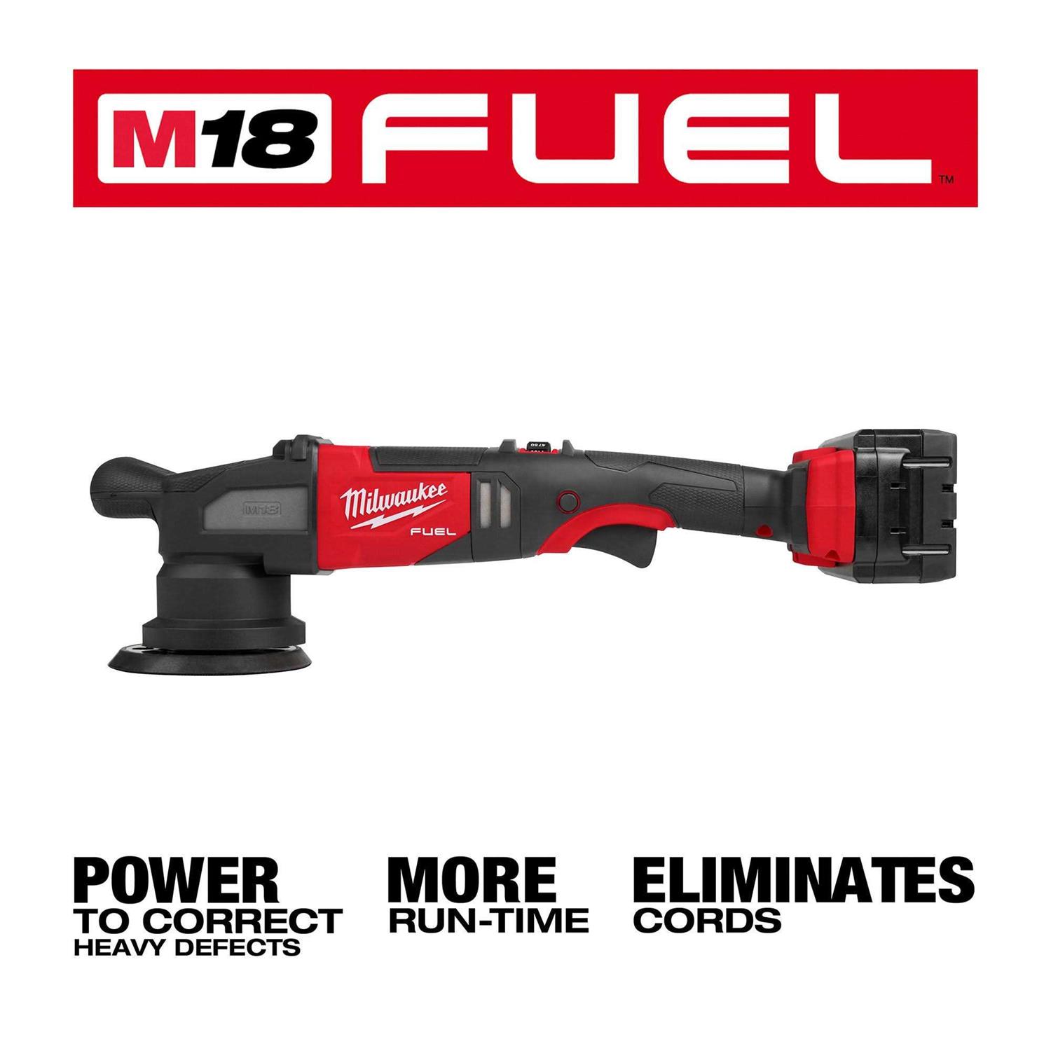 Milwaukee 2684-22HD M18 FUEL 15mm Random Orbital Polisher Kit - Image 2