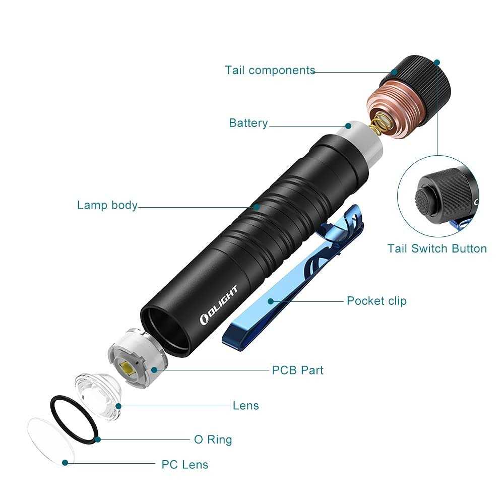 Olight i5T EOS 300 Flashlight - Image 2