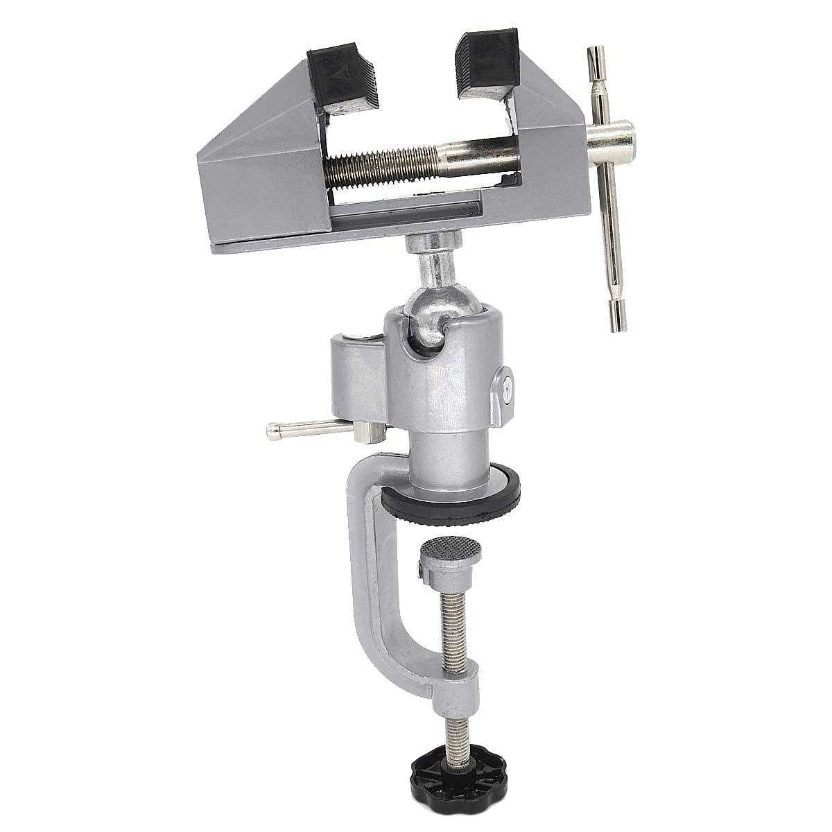 KEYHAO Bench vise Table Jewelry vise Bench clamps Swivel Bench vise Table Swivel vise - Image 2