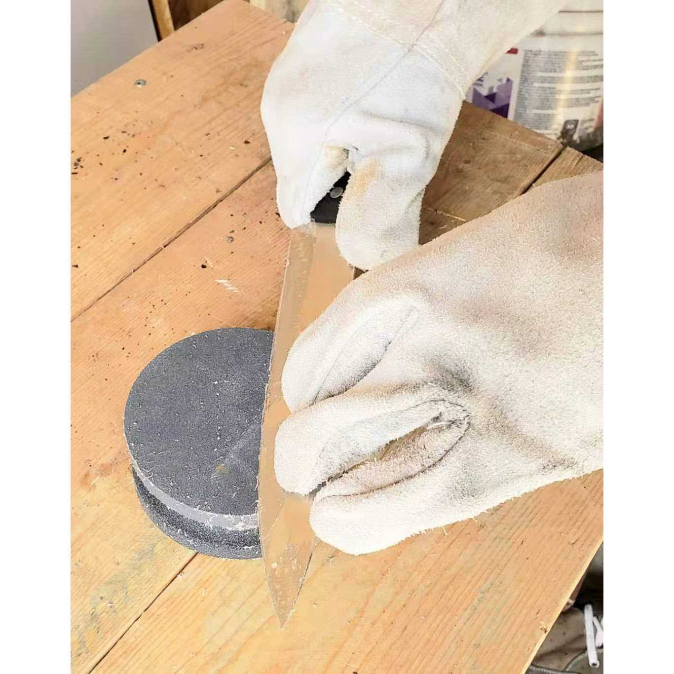 4 Dual Grit Axe/Hatchet Silicon Carbide Sharpener Multipurpose Sharpening - Image 4