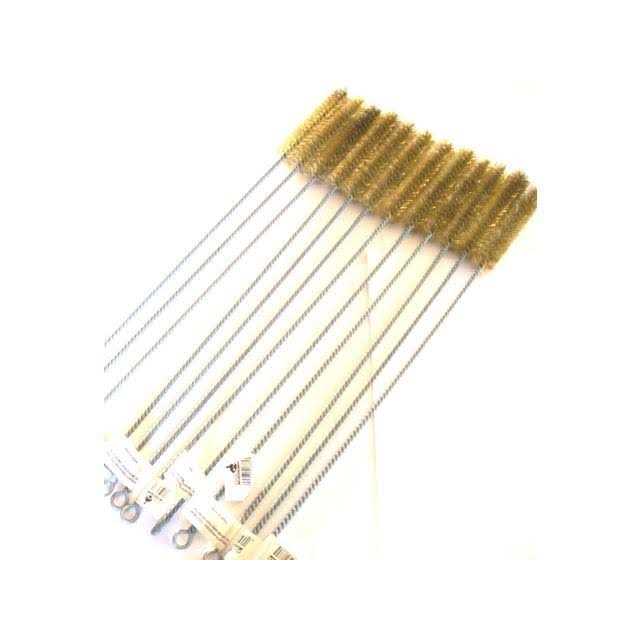 6 Goliath Industrial 16 Brass Wire Tube Cleaning Brush 3/4 TB34B Brushes Gun - Image 3