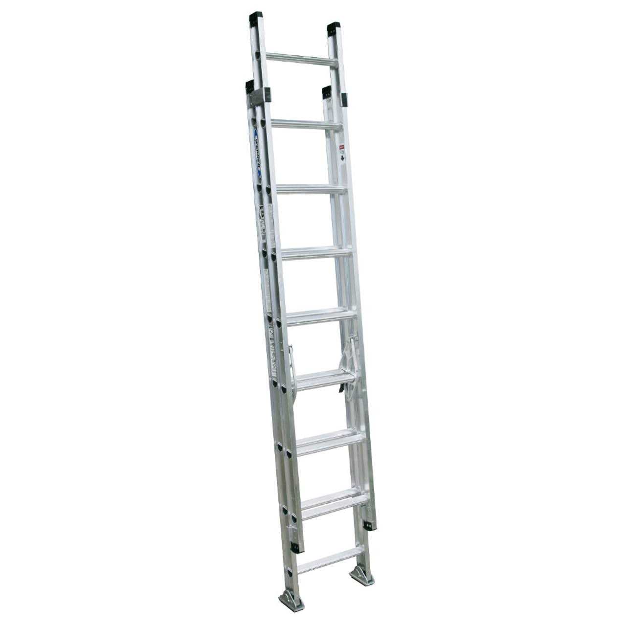 Werner 12 ft. Aluminum Straight Ladder D1512-1 - Image 5