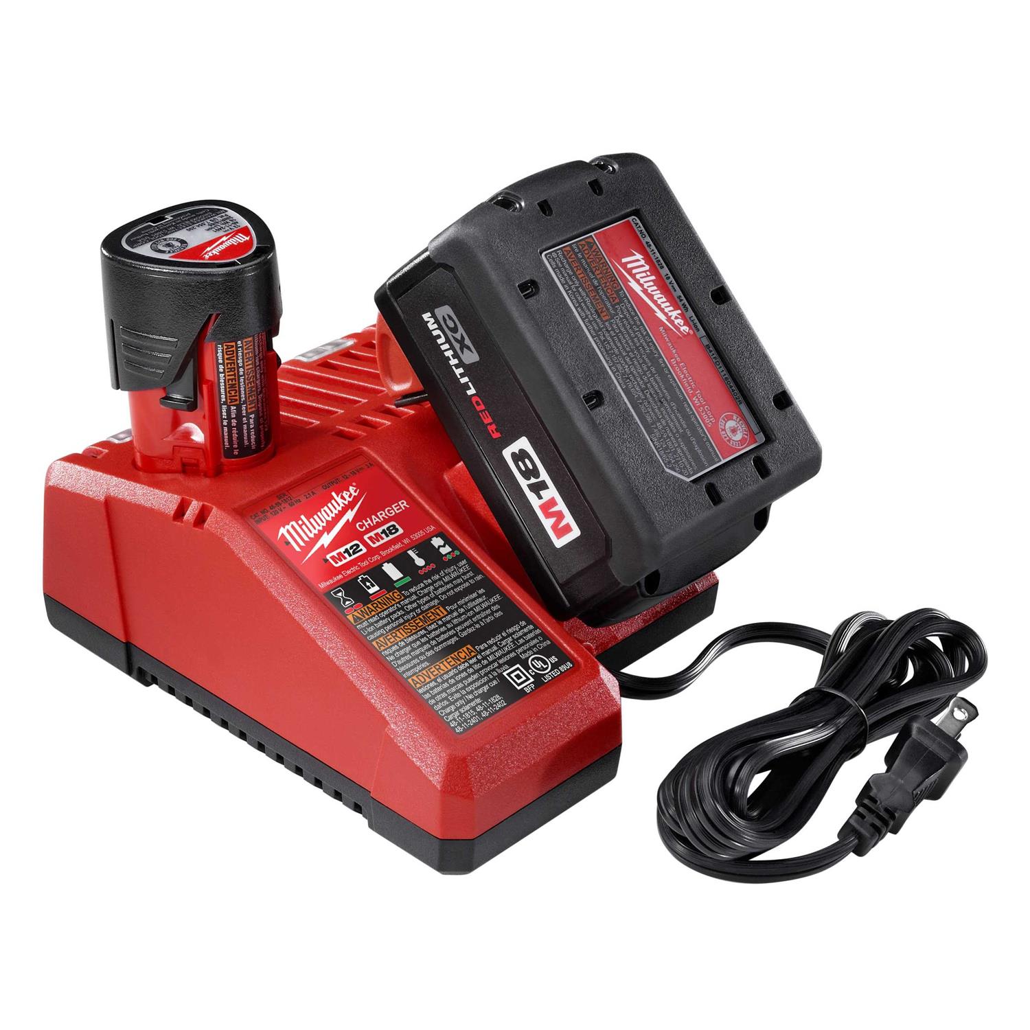 Milwaukee 48-59-1812 M12 M18 Multi-Voltage Charger - Image 5