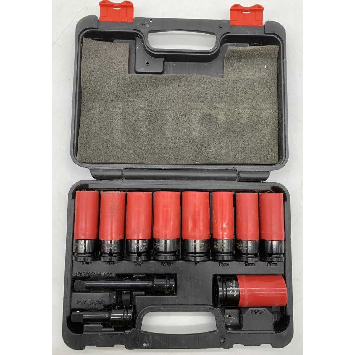 Pittsburgh Pro 69829 1/2 in. Drive Super High Torque Lug Nut Impact Socket Set - Image 4