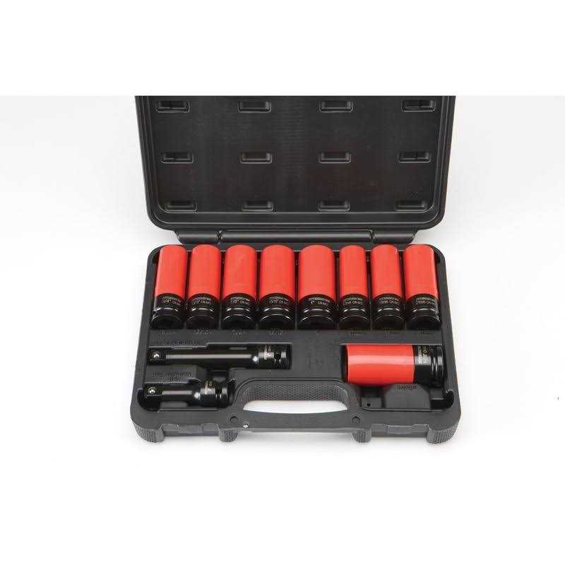 Pittsburgh Pro 69829 1/2 in. Drive Super High Torque Lug Nut Impact Socket Set - Image 5