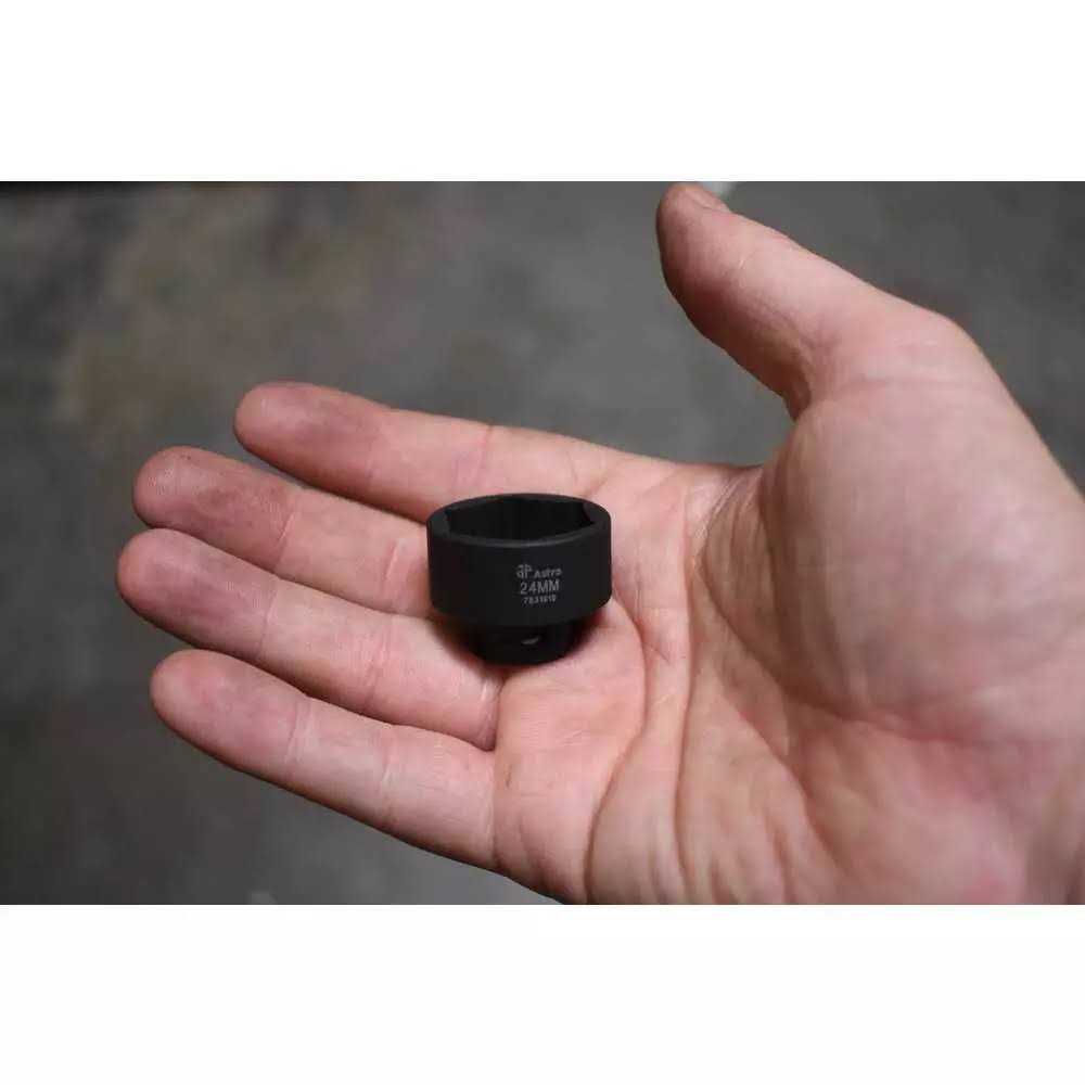 Astro Pneumatic 78319 19pc 3/8 Drive Low Profile Nano Impact Socket 6-24mm - Image 3