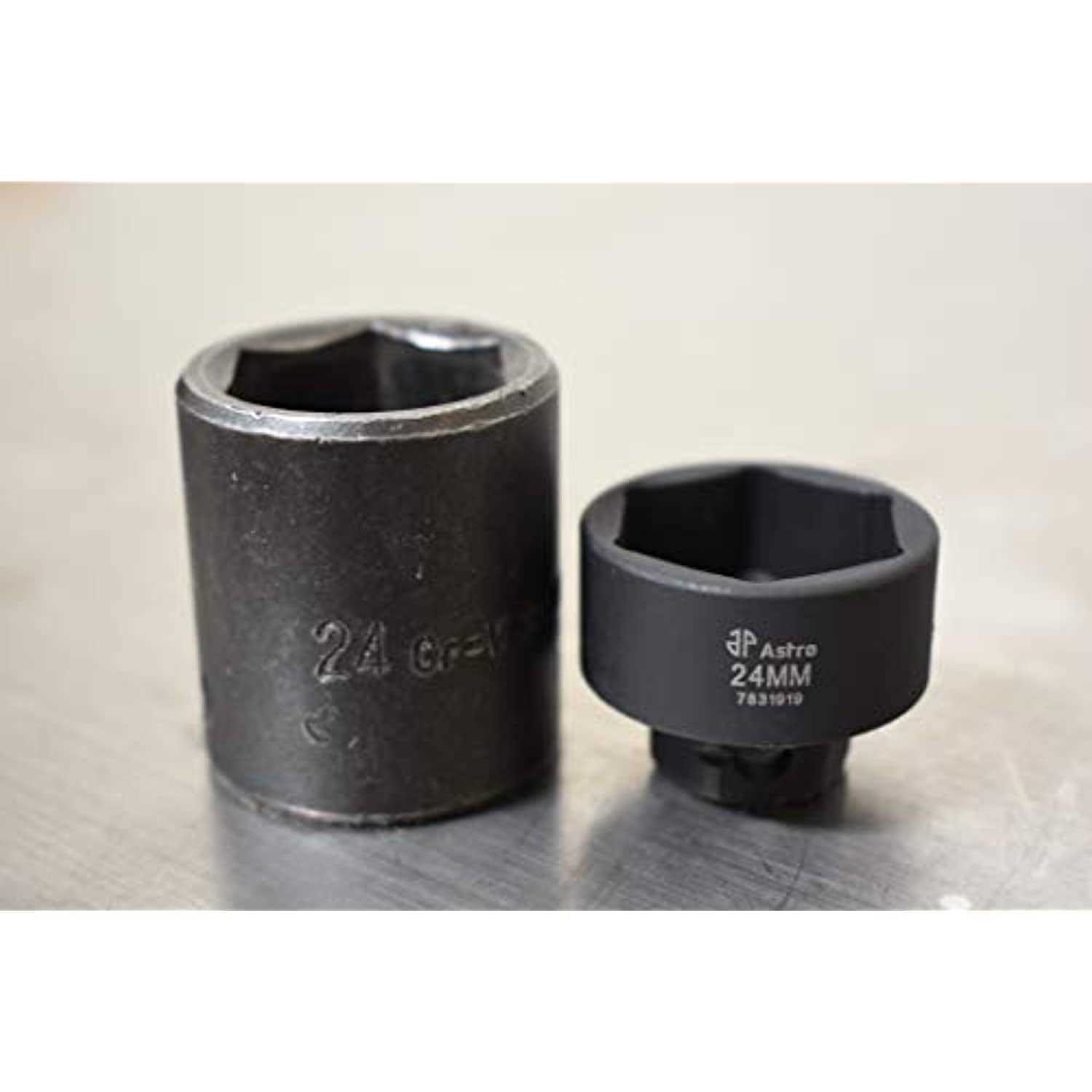 Astro Pneumatic 78319 19pc 3/8 Drive Low Profile Nano Impact Socket 6-24mm - Image 4