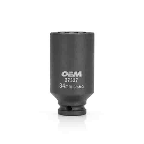 OEMTOOLS 27327 12 Pt. Axle Nut Socket 34 mm - Image 4
