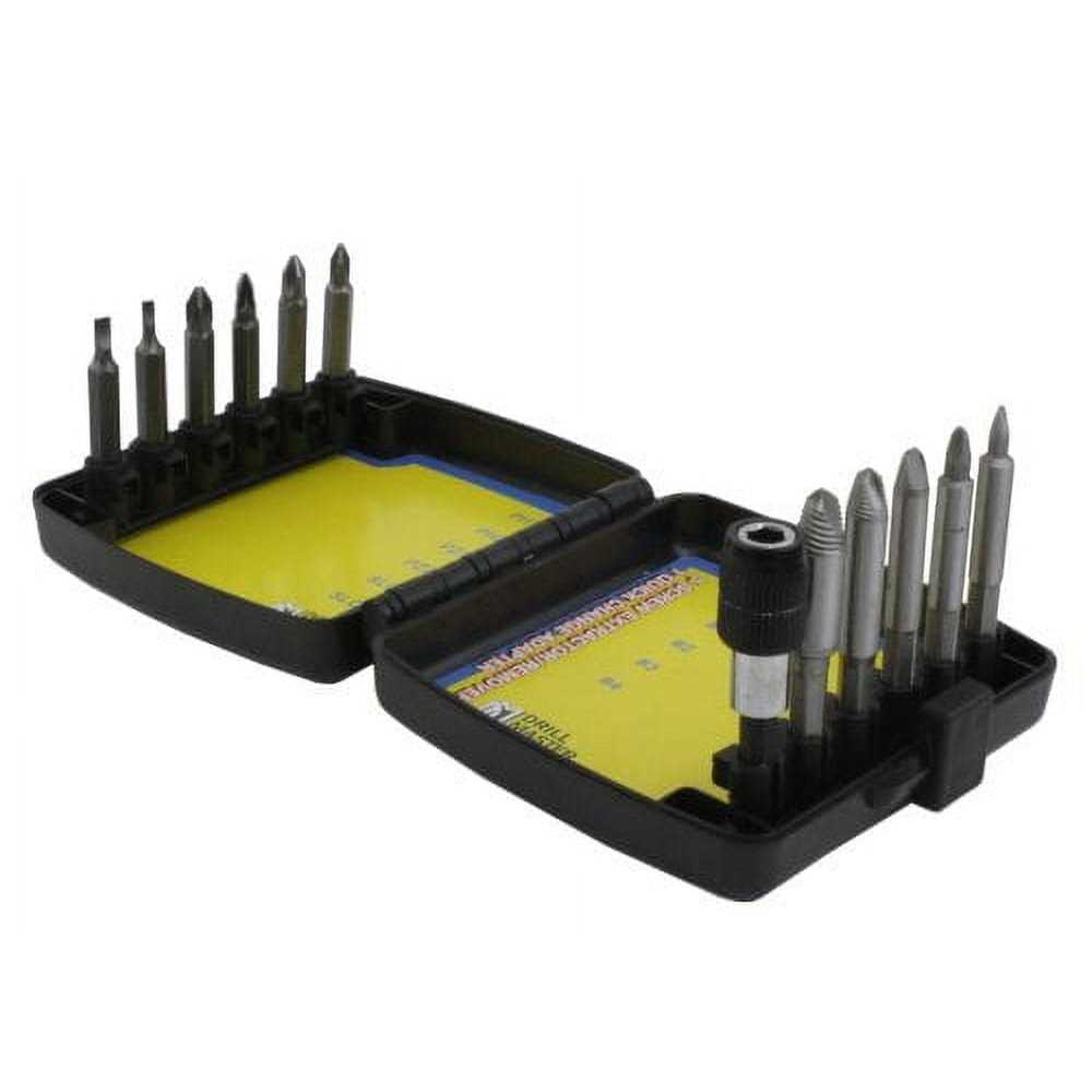Drill Master Screw Remover and Quick Change Bit Set - Image 3