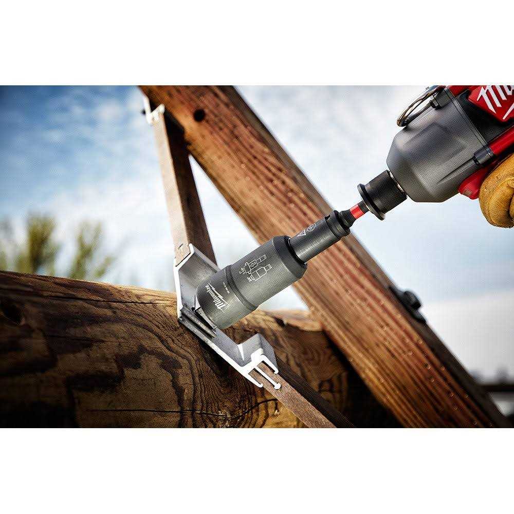 Milwaukee 49-66-5101 SHOCKWAVE Lineman's 3-in-1 Distribution Utility Socket - Image 5