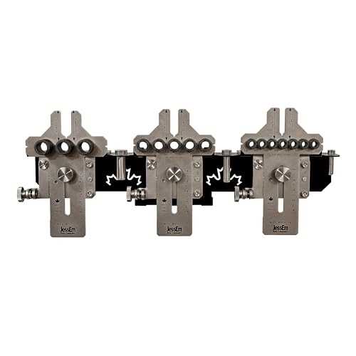 JessEm Stainless Steel Dowelling Jig Season Professional Kit - 08358