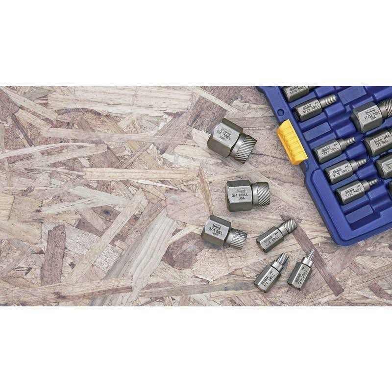 Irwin Hanson 53227 Hex Head Multi-Spline Screw Extractor Set - Image 2