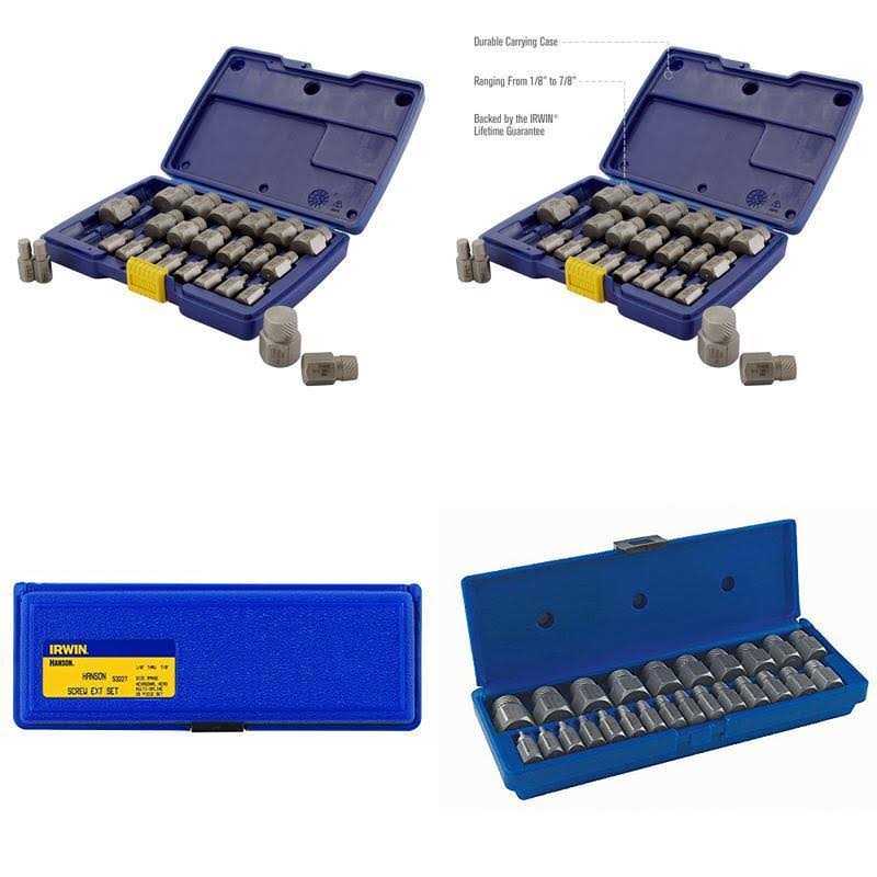 Irwin Hanson 53227 Hex Head Multi-Spline Screw Extractor Set - Image 3