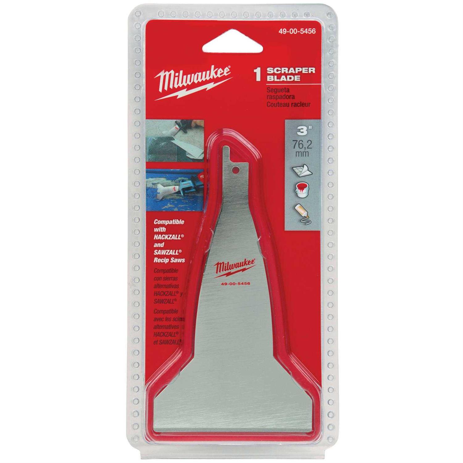 Milwaukee 3 in. Scraper Blade 49-00-5456 - Image 2