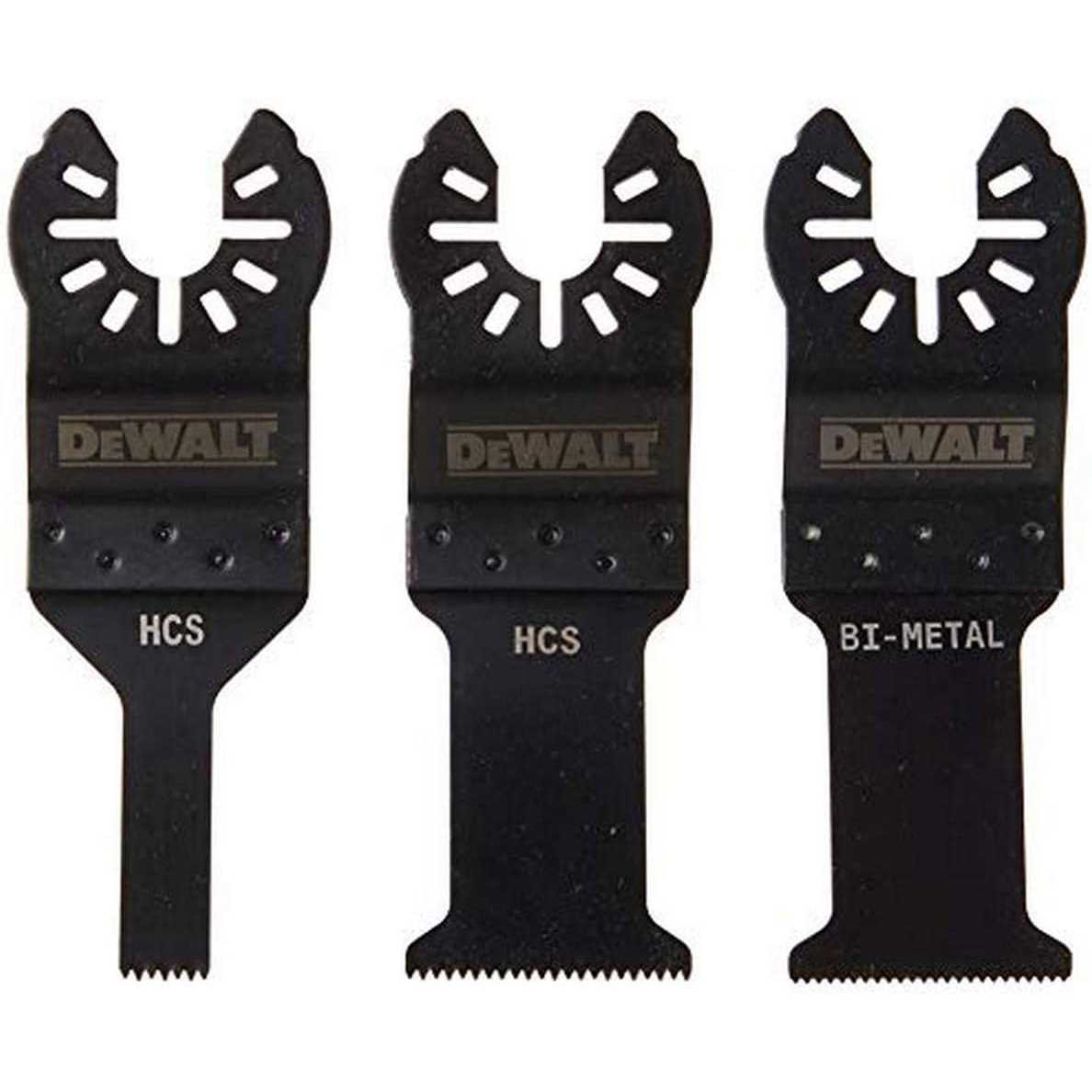 DeWalt DWA4215 Oscillating Blade Set - Image 3