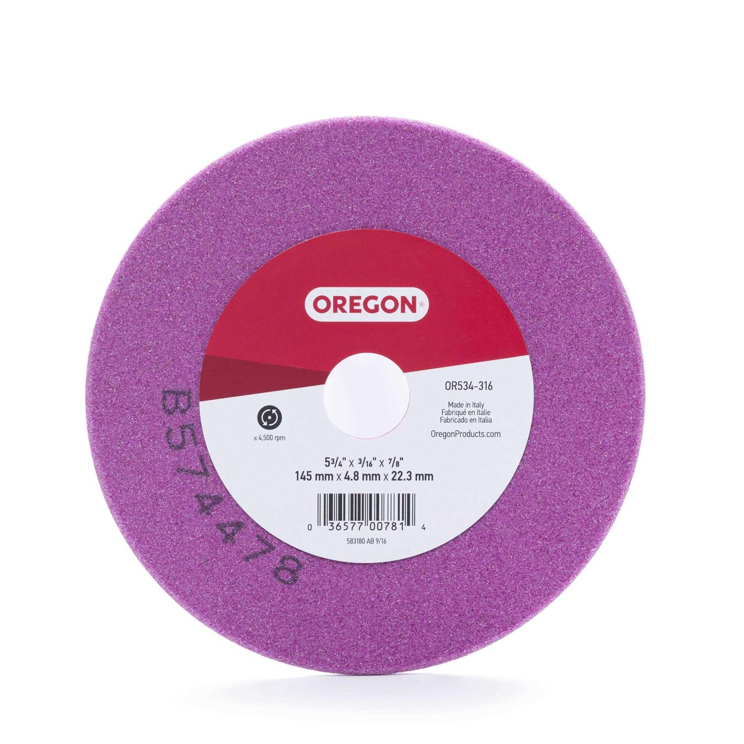 Oregon OR534-316A Grinding Wheel - Image 3