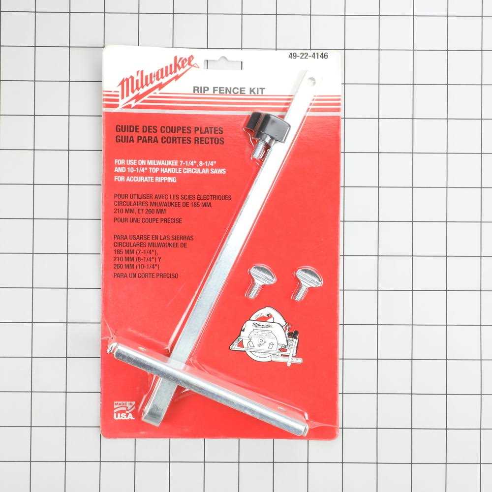 Milwaukee 49-22-4146 Rip Fence Kit - Image 4