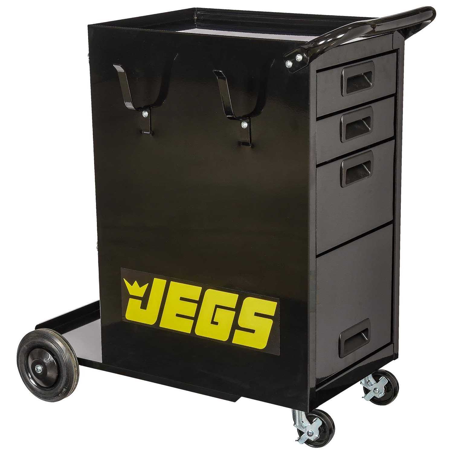 JEGS 81641 Steel Welding Cart with Drawers