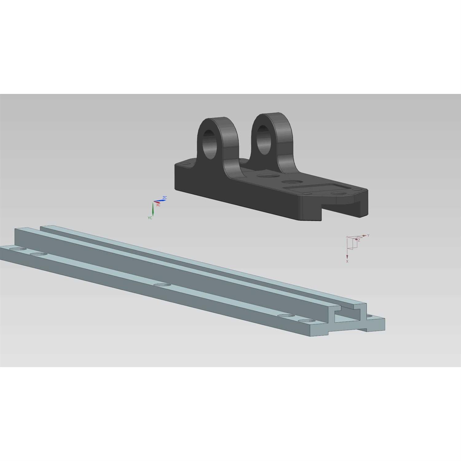 HONGDUI HONGDUI Woodworking Assembly Table Saw Clear Cut Press Stock Push Guide Table Saw Cutting Pushing Guide - Image 4