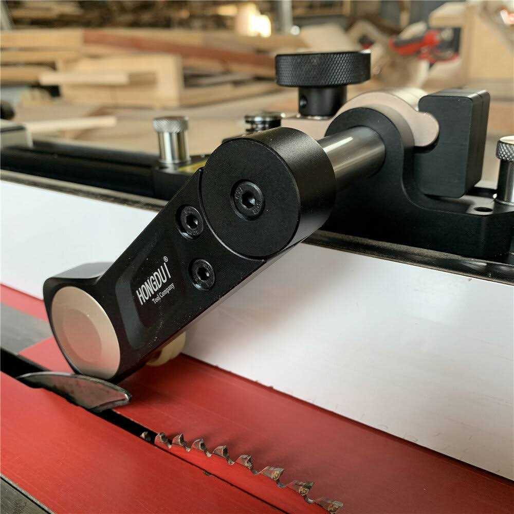 HONGDUI HONGDUI Woodworking Assembly Table Saw Clear Cut Press Stock Push Guide Table Saw Cutting Pushing Guide - Image 5