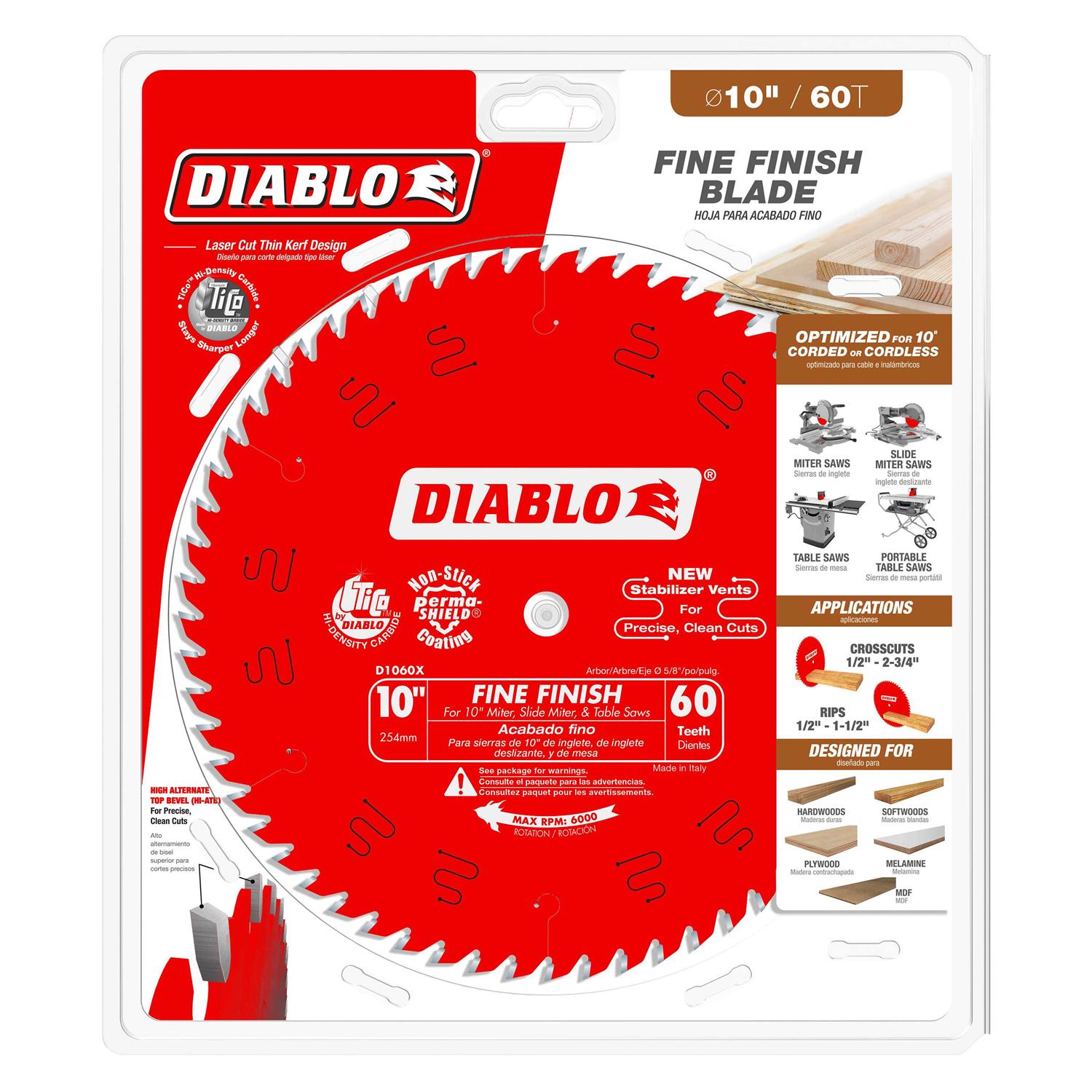 Diablo 4-1/2 in. 36-Tooth Fine Finish Saw Blade D0436X - Image 5