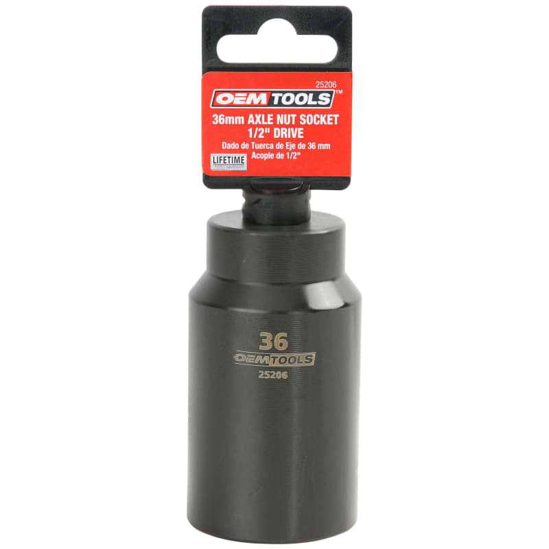 OEMTOOLS 36mm Axle Nut Socket 1/2 Inch Drive - Image 5