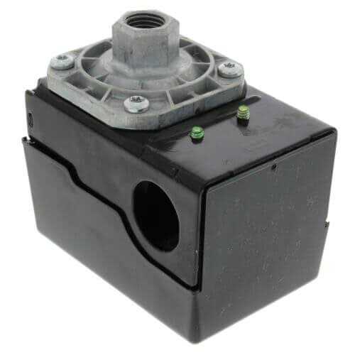 Pressure Switch for Air Compressor Made by Furnas / Hubbell 69JF7LY 95-125 single Port W/ Unloader & On/Off lever - Image 5