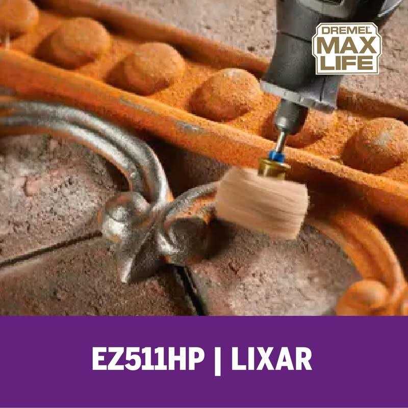Dremel EZ511HP Max Life 180 & 280 Grit Finishing Abrasive Buffs - Image 3