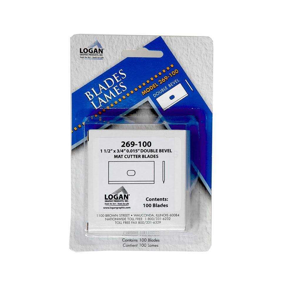 Logan #270 Mat Cutter Blades - Image 5
