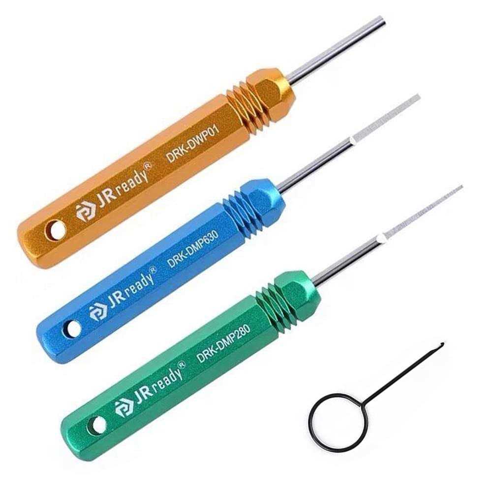 Jrready ST5211 Pin Removal Tool KIT for Weather Pack Metri Pack Series Connector Harness terminals and Connector Crimp Pin etc Electrical Connector