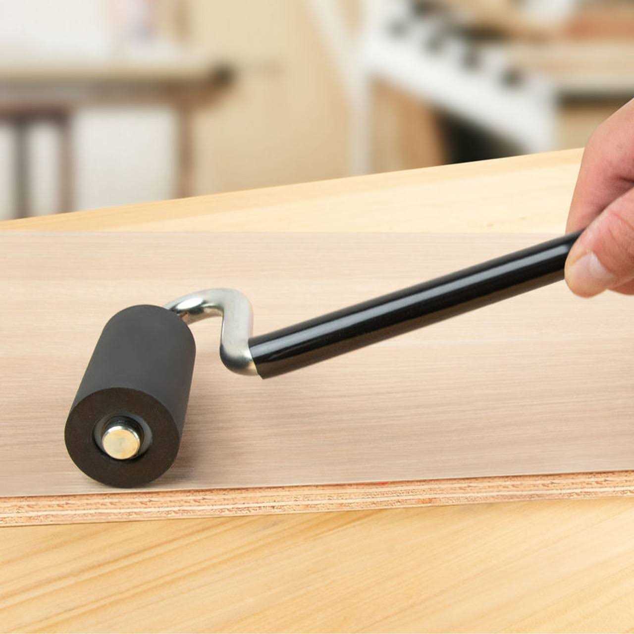 POWERTEC 71010 Long Handle J-Roller with Rubber Roller 1-1/2-Inch by 3-Inch - Image 3